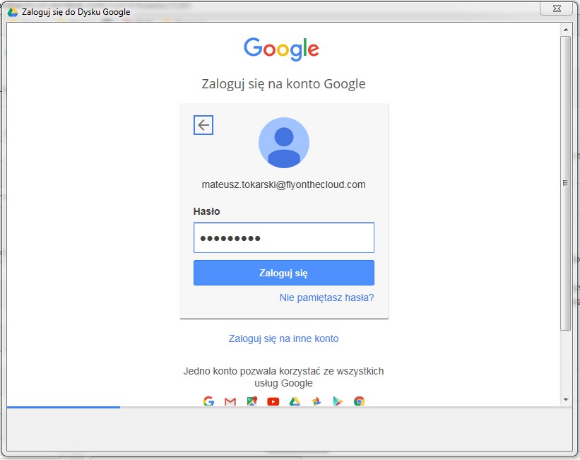 konto google
