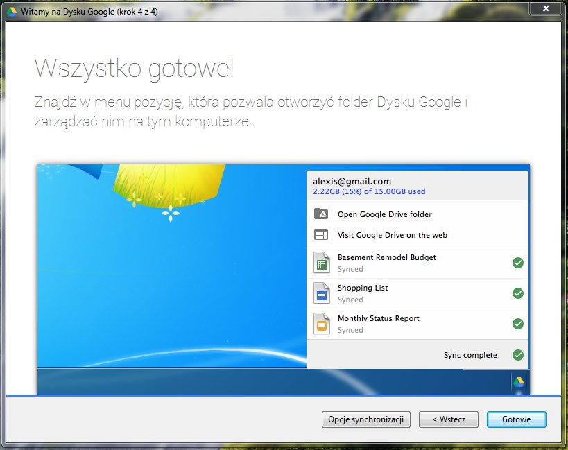 synchronizacja plików krok po kroku