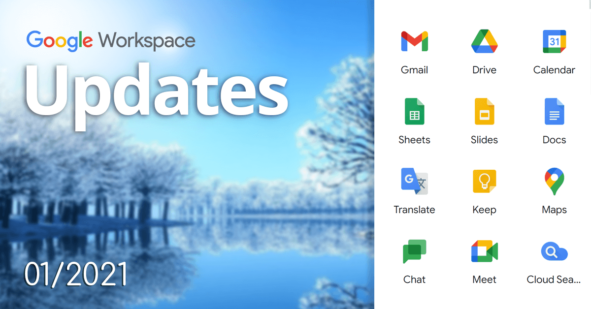 Nowości W Google Workspace Ze Stycznia 2021