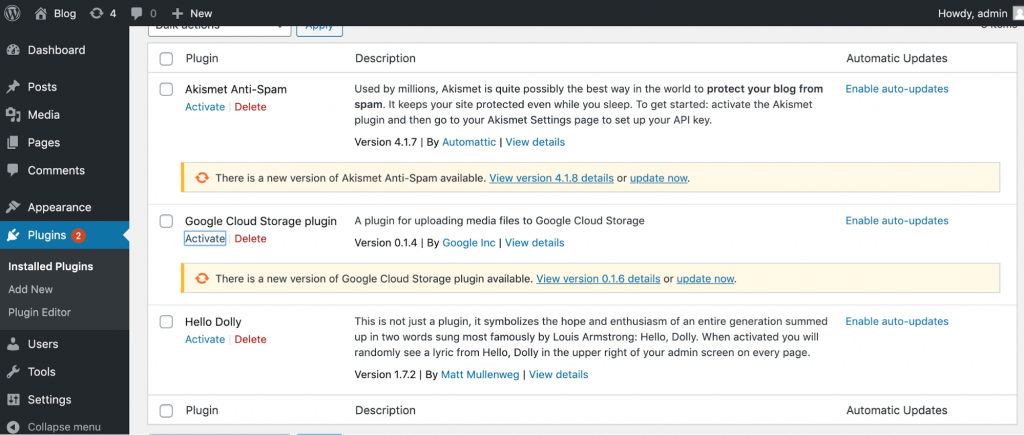 przenoszenie WordPressa na serwer w chmurze - przykładowa migracja do GCP