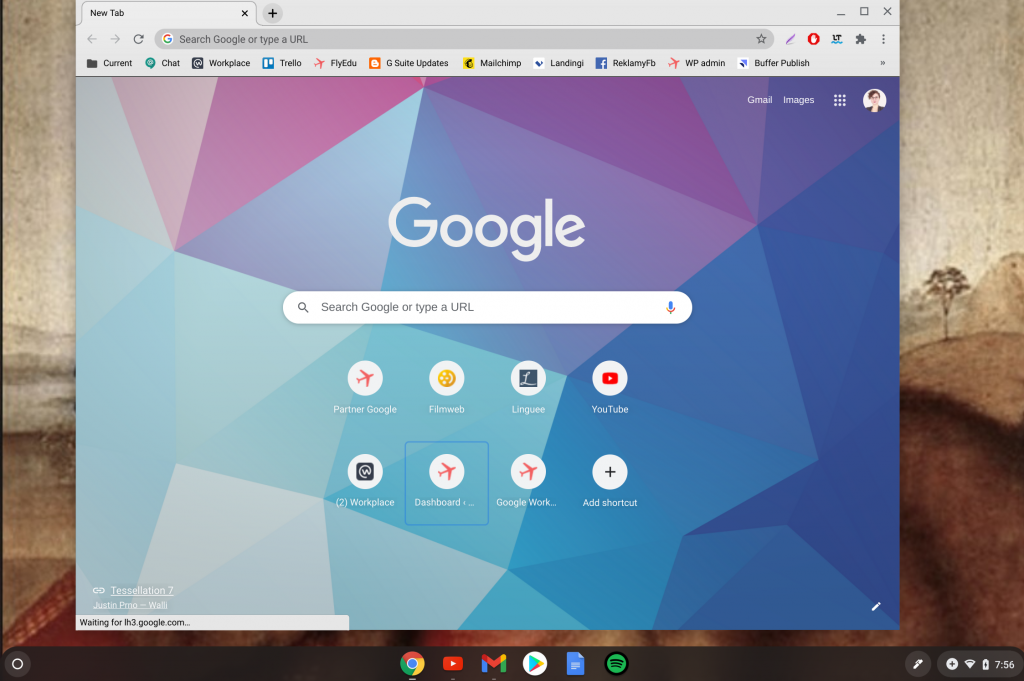 Interfejs systemu Chrome OS