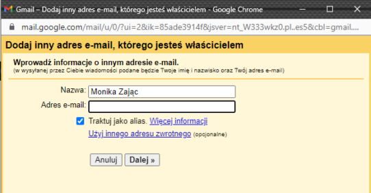 Alias W Gmailu Co To Jest I Jak Go Utworzy Fotc