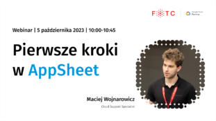 Pierwsze kroki w AppSheet