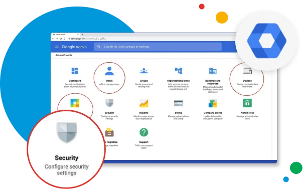 Bezpieczeństwo Google Workspace