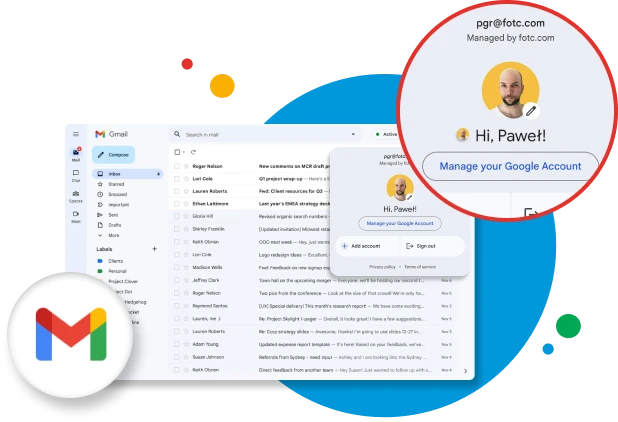 Poczta Google Workspace