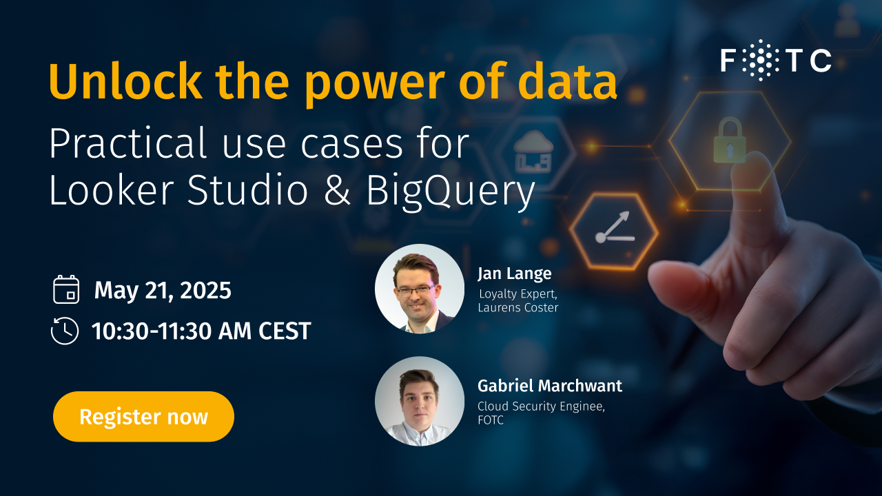 Unlock the power of data: practical use cases of Looker Studio & BigQuery