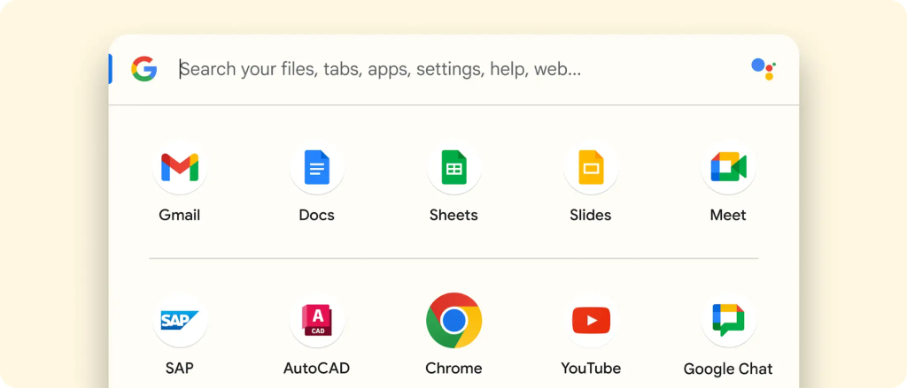Aplikacje dostępne w systemie ChromeOS Flex