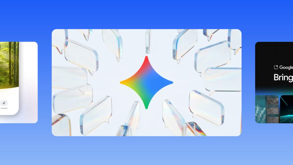 Gemini dla biznesu - wizualizacja