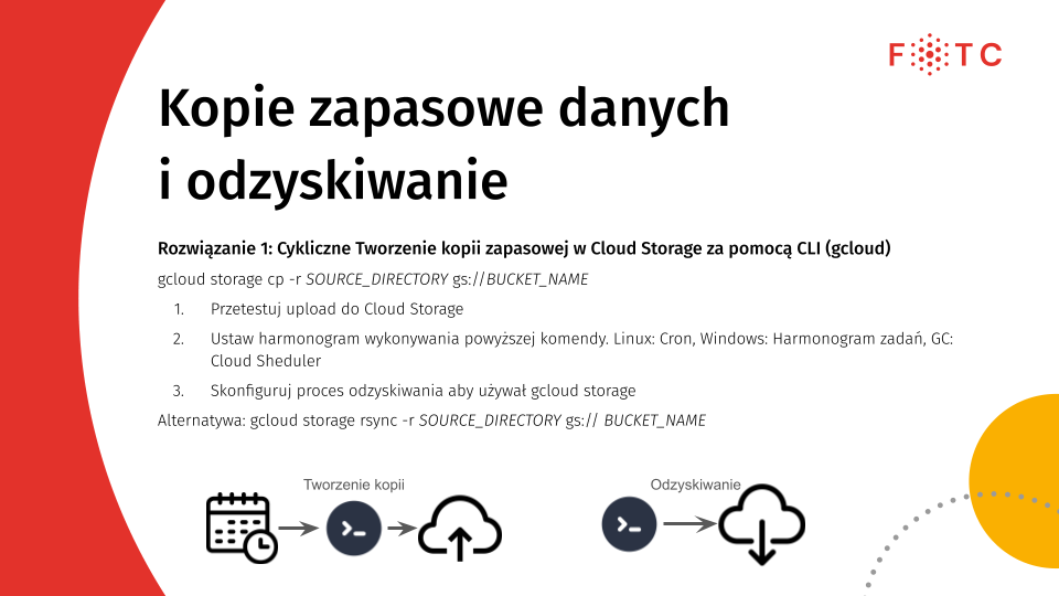 Kopie zapadowe danych i odzyskiwanie