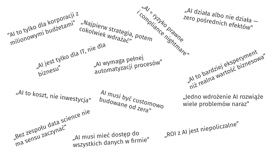 Jakie problem mają firmy z wdrożeniami AI?
