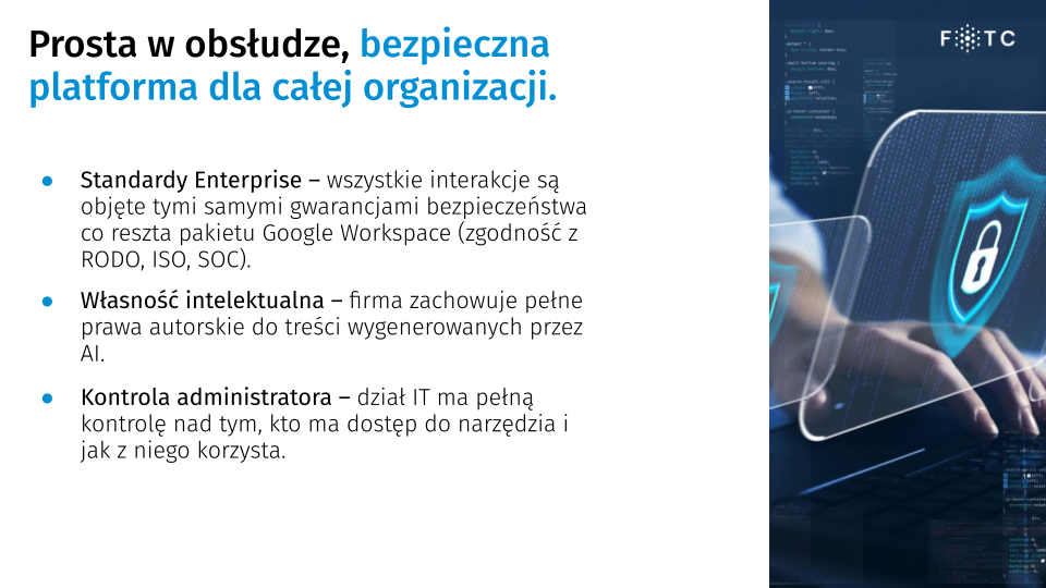 Bezpieczeństwo Gemini Enterprise