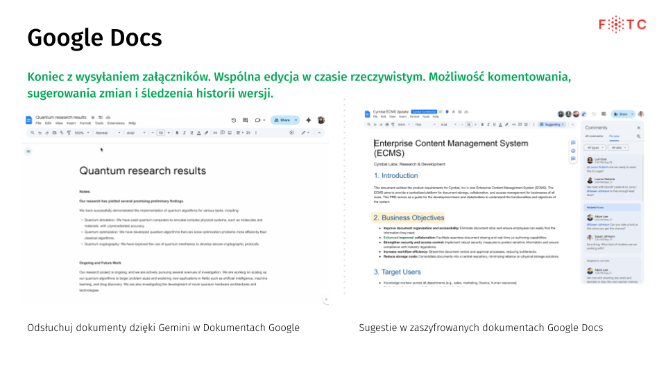 Edytory dokumentów w chmurze