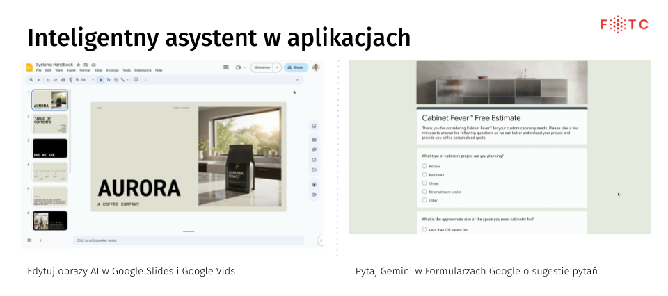Funkcje AI w Prezentacjach Google