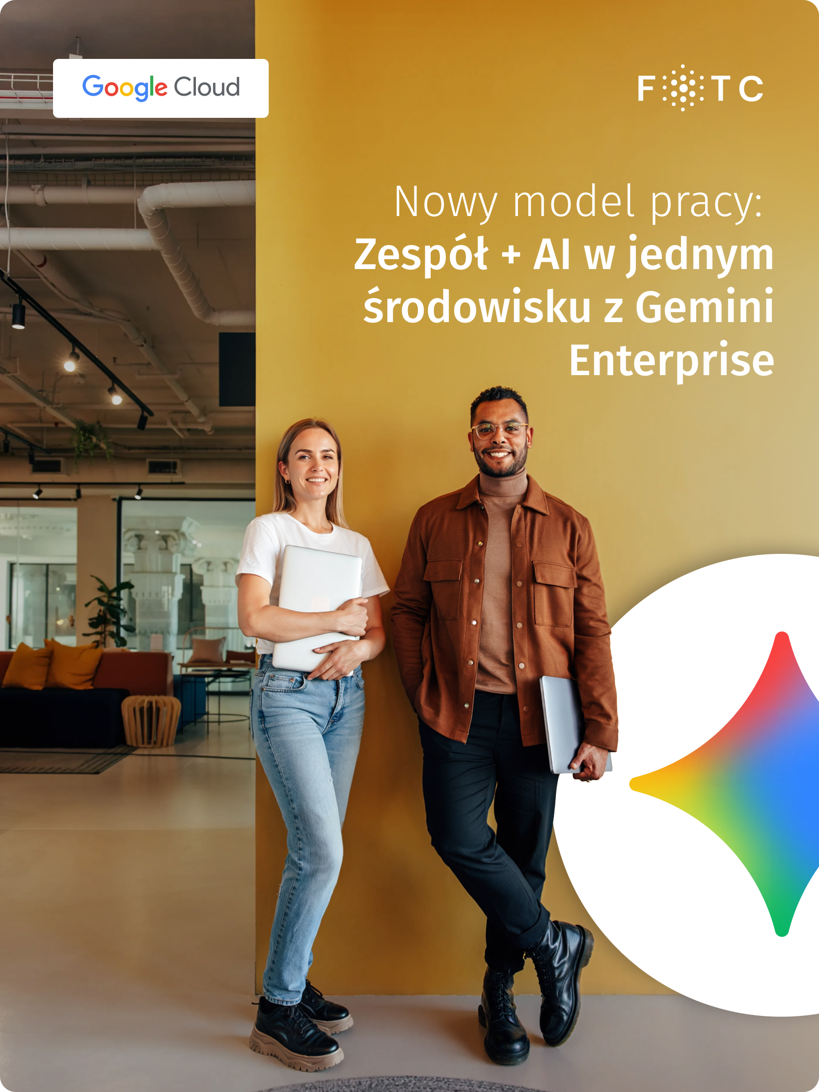 Zespół + AI w jednym środowisku z Gemini Enterprise